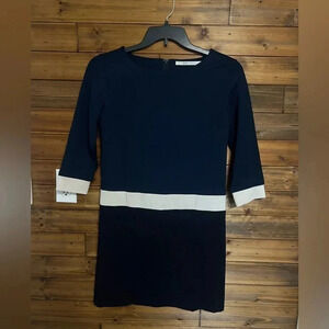 Moussy  Short tunic dress quarter sleeve round neck made in Japan